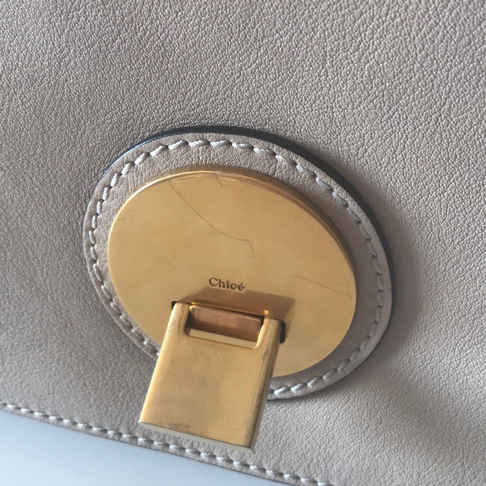 Chloé Dove Gray Duffel - Picture 6 of 8